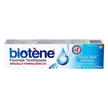 Picture of Biotene fresh mint toothpaste 4.3 oz.