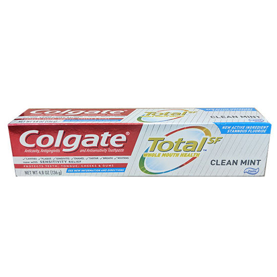 Picture of Colgate total clean mint toothpaste 4.8 oz.