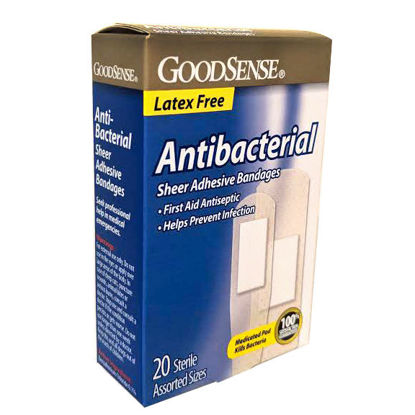 Picture of Antibacterial sheer bandages assorted 20 ct.