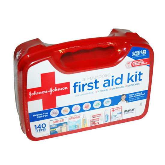 Picture of J and J 140 Piece First Aid Kit