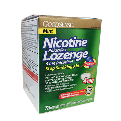 Picture of Nicotine lozenges 4mg - 72 ct.