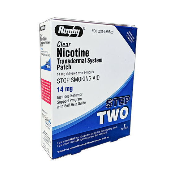 Picture of Nicotine patch step 2 - 14mg - 7 ct.