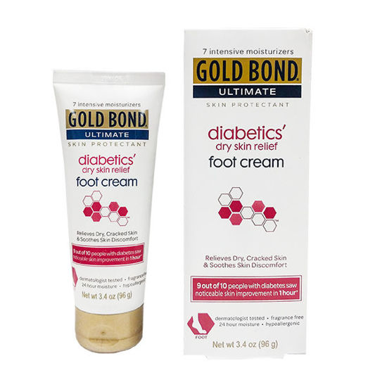 Picture of Gold bond diabetic foot cream 3.4 oz.