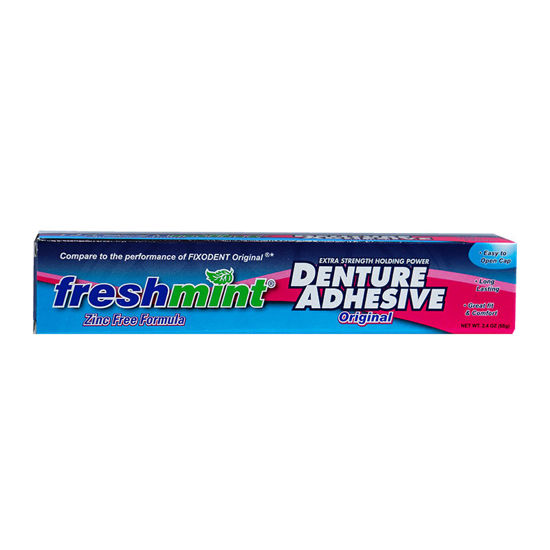 Picture of Freshmint denture adhesive 2.4 oz.