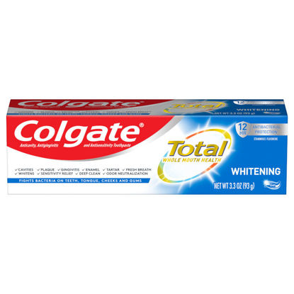 Picture of Colgate total whitening gel toothpaste 3.3 oz.