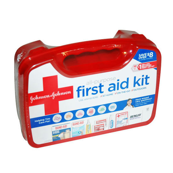 Picture of All-purpose J and J 160 piece first aid kit