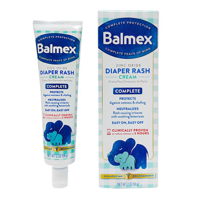 Picture of Balmex zinc oxide cream 2 oz.