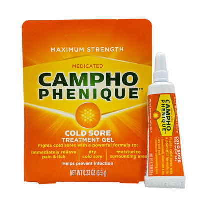Picture of Campho-phenique cold sore treatment gel .23 oz.